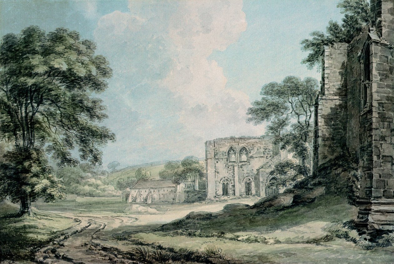 Furness Abbey, Lancashire od Thomas Hearne