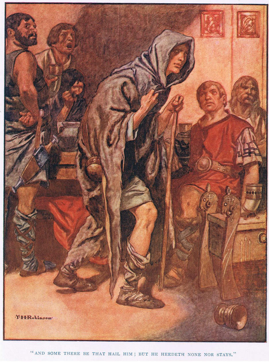 A někteří ho oslavují (litho) od Thomas Heath Robinson