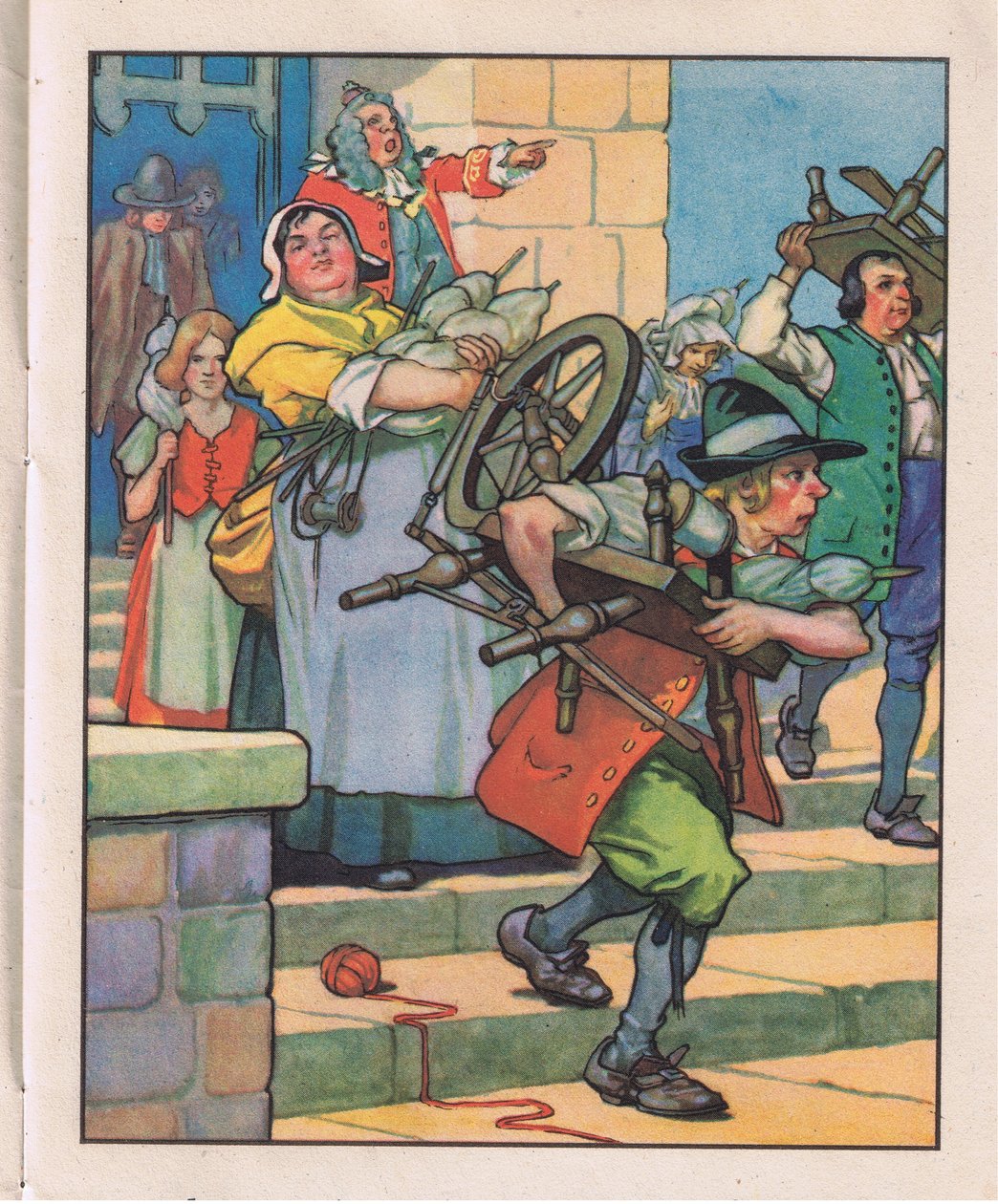 Briar Rose (litografie) od Thomas Heath Robinson