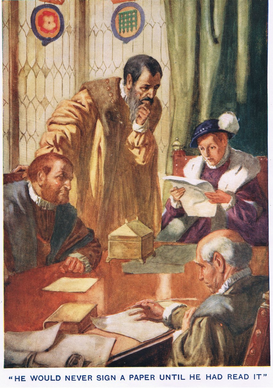 Nikdy by nepodepsal žádný dokument, dokud by si ho nepřečetl. od Thomas Heath Robinson