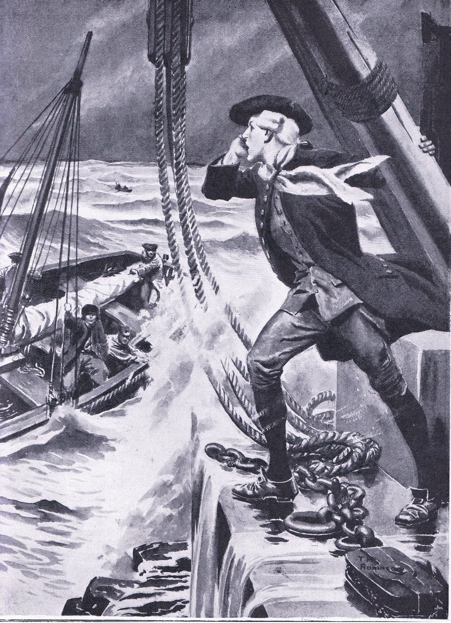 Osvětlit cestu k moři: Smeaton, ilustrace z Cassell