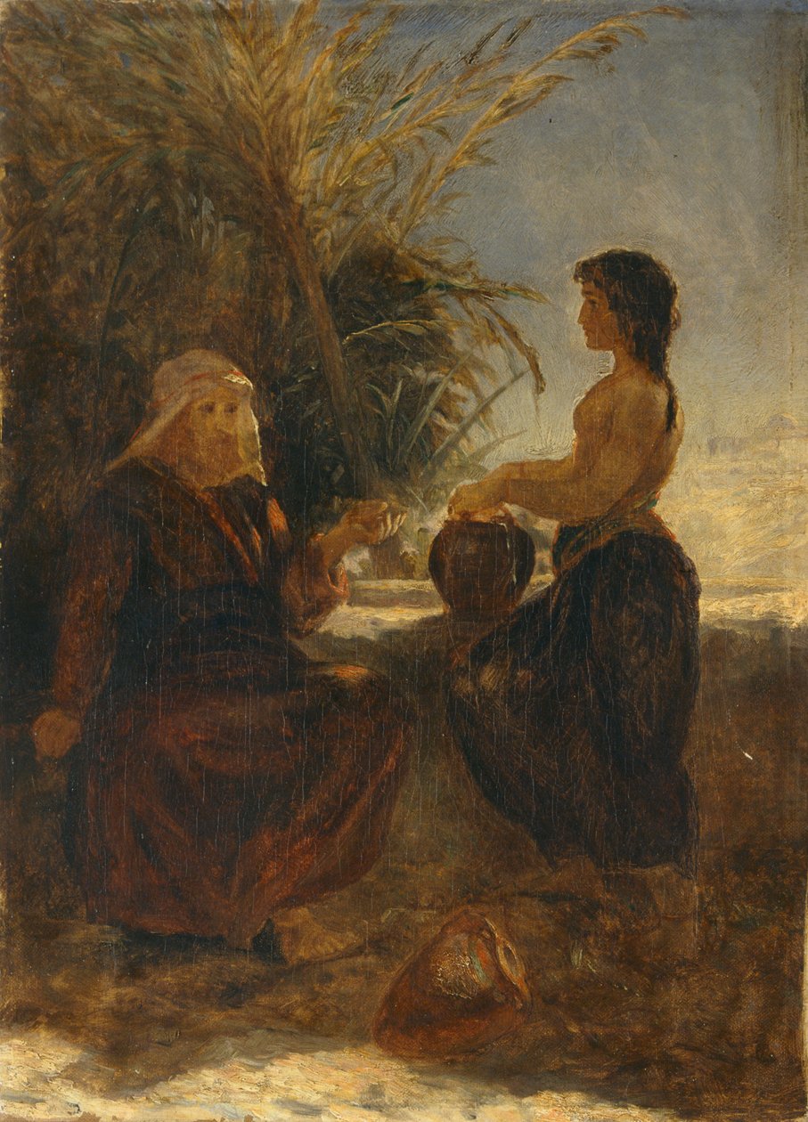 „Kristus a žena Samaří“, 1854-1915 od Thomas Henry Thomas