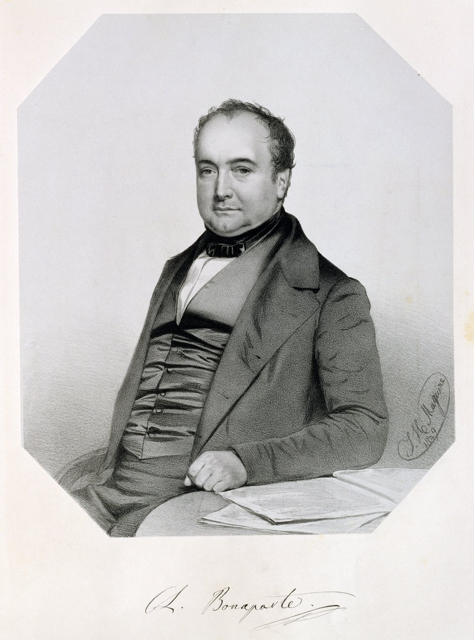 Charle Lucien Jules Laurent Bonaparte, princ z Canina a Musignana (1803-57) 1850 od Thomas Herbert Maguire