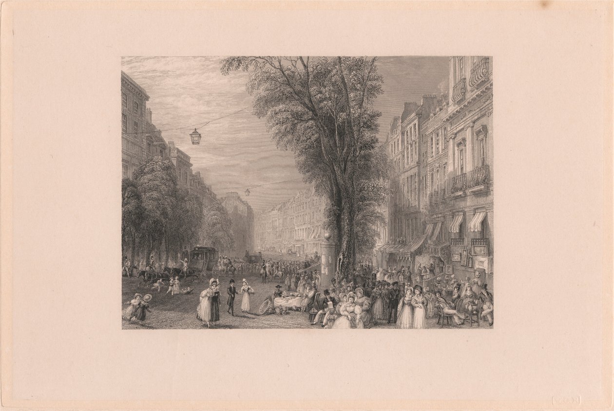 Boulevards, Paříž od Thomas Higham