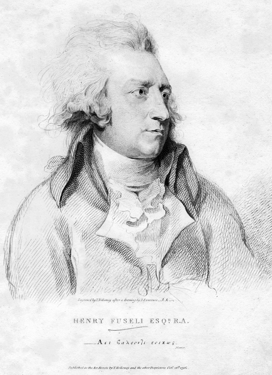 Henry Fuseli, 18. století. od Thomas Holloway