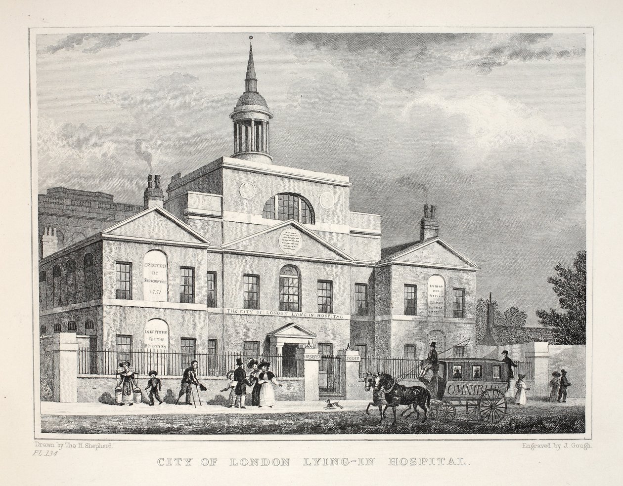 City of London Ležící v nemocnici, z hospody 