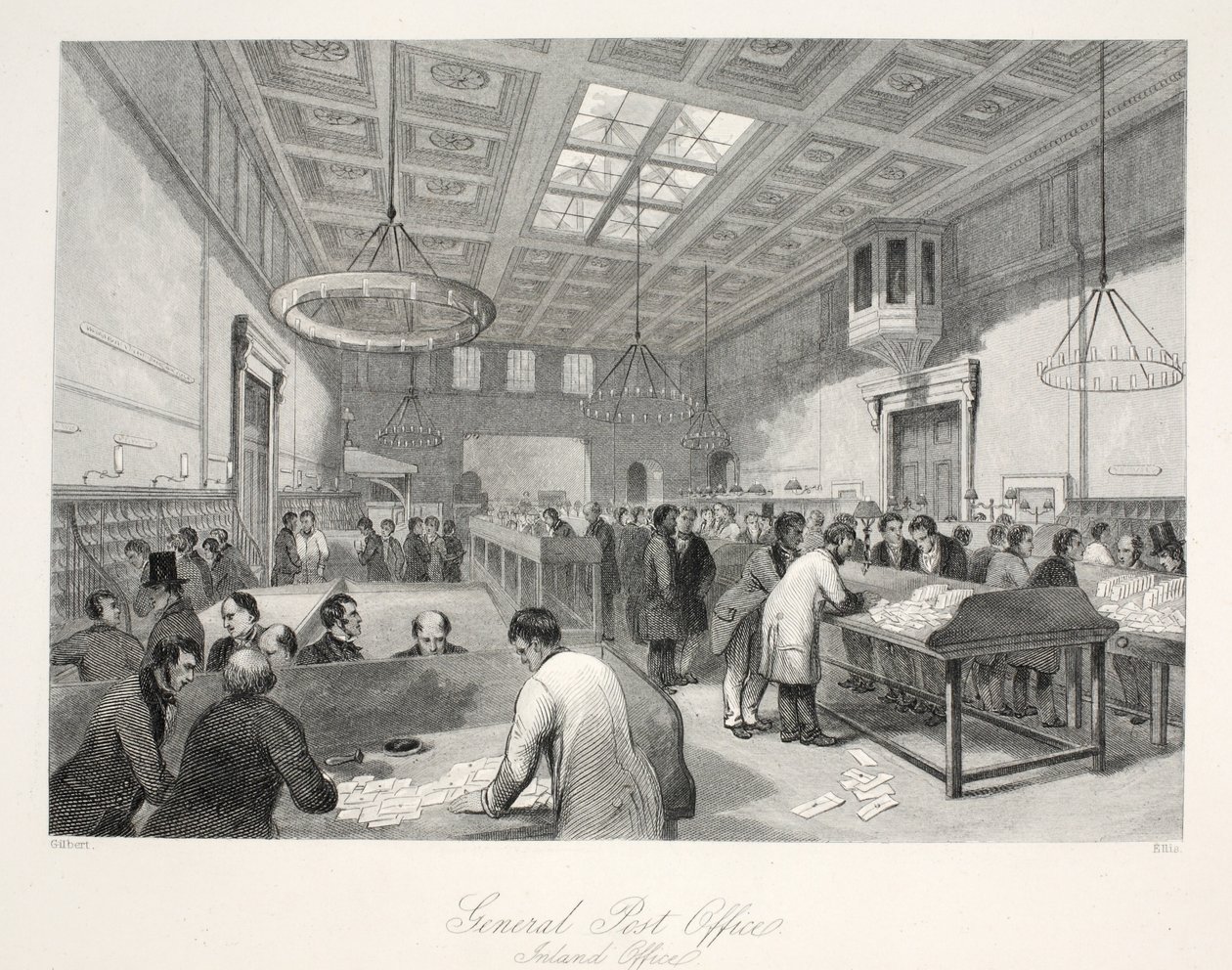 General Post Office, Inland Office, z hospody 