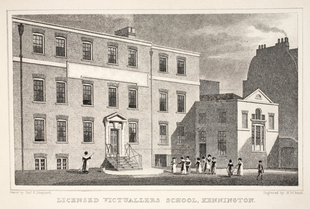Licensed Victuallers School, Kennington, z publikace "London and it