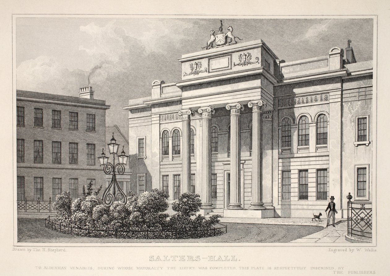 Salters Hall, z hospody 