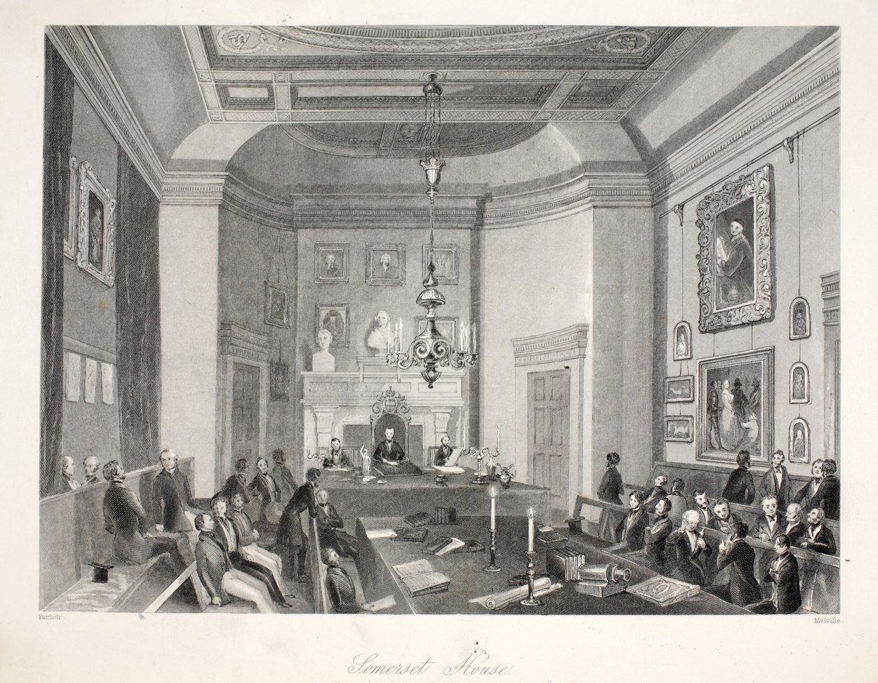 Somerset House, z hospody 