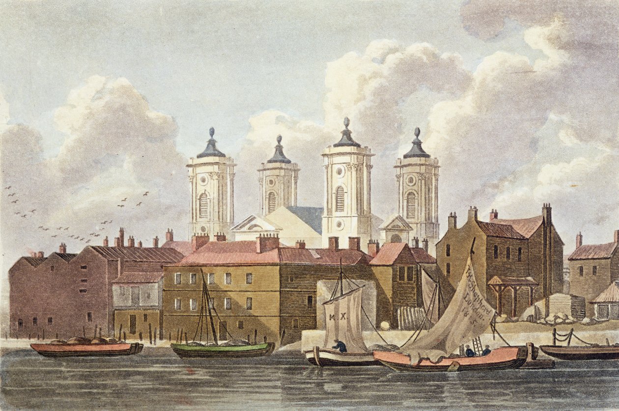 Kostel svatého Jana ve Westminsteru, 1815 od Thomas Hosmer Shepherd