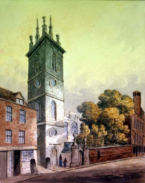 St. Mary Somerset (tisk) od Thomas Hosmer Shepherd