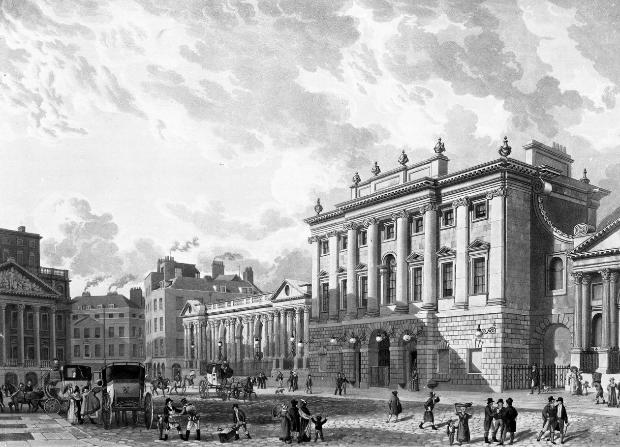 Bank of England, ryl D. Havell od Thomas Hosmer Shepherd