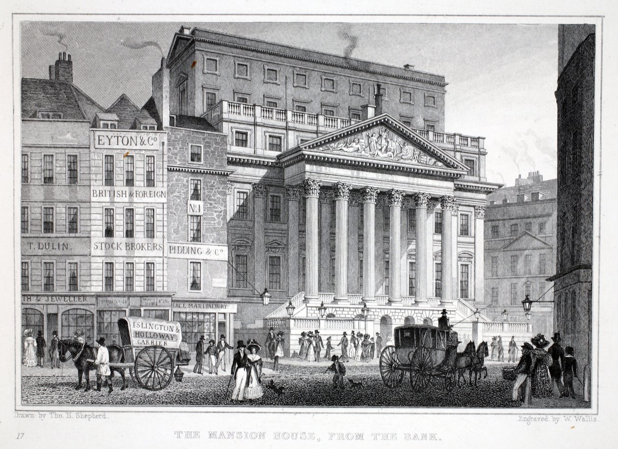Mansion House, z hospody 