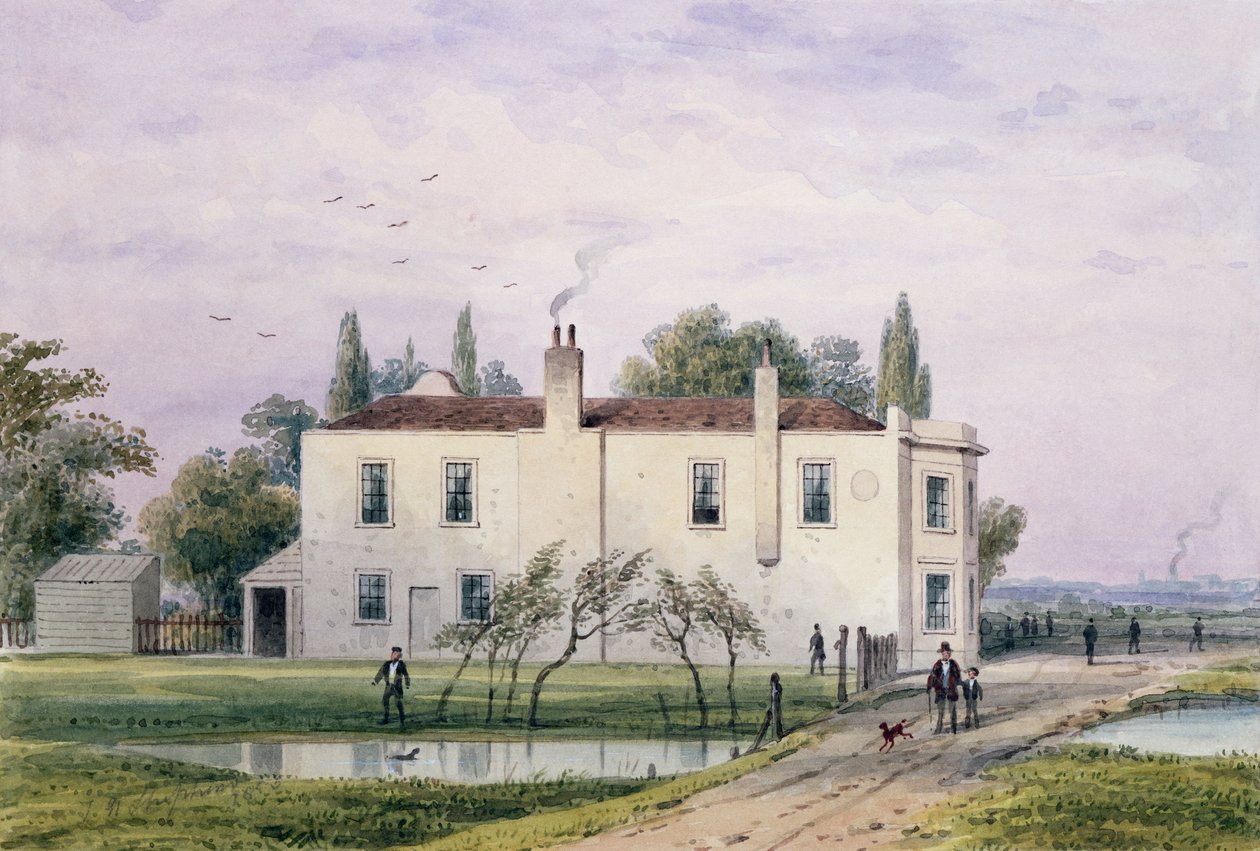 Pohled na Copenhagen House, 1853 od Thomas Hosmer Shepherd