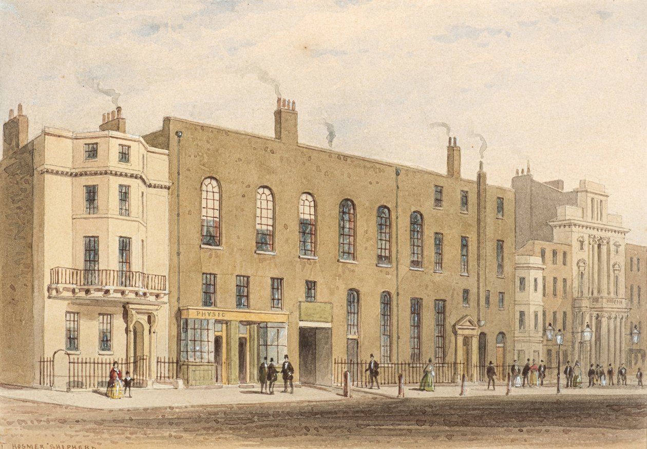 Willis Rooms, King Street, Londýn (akvarel) od Thomas Hosmer Shepherd