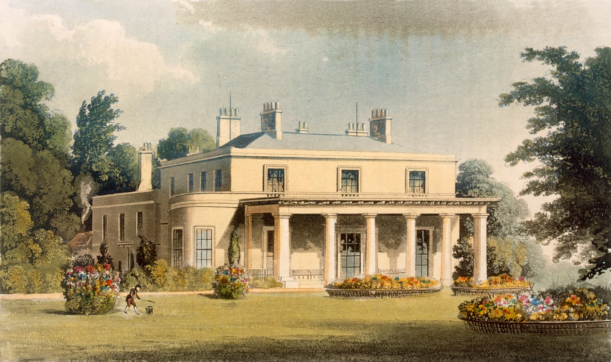 Wimbledon Park, od R. Ackermanna (1764-1834) 