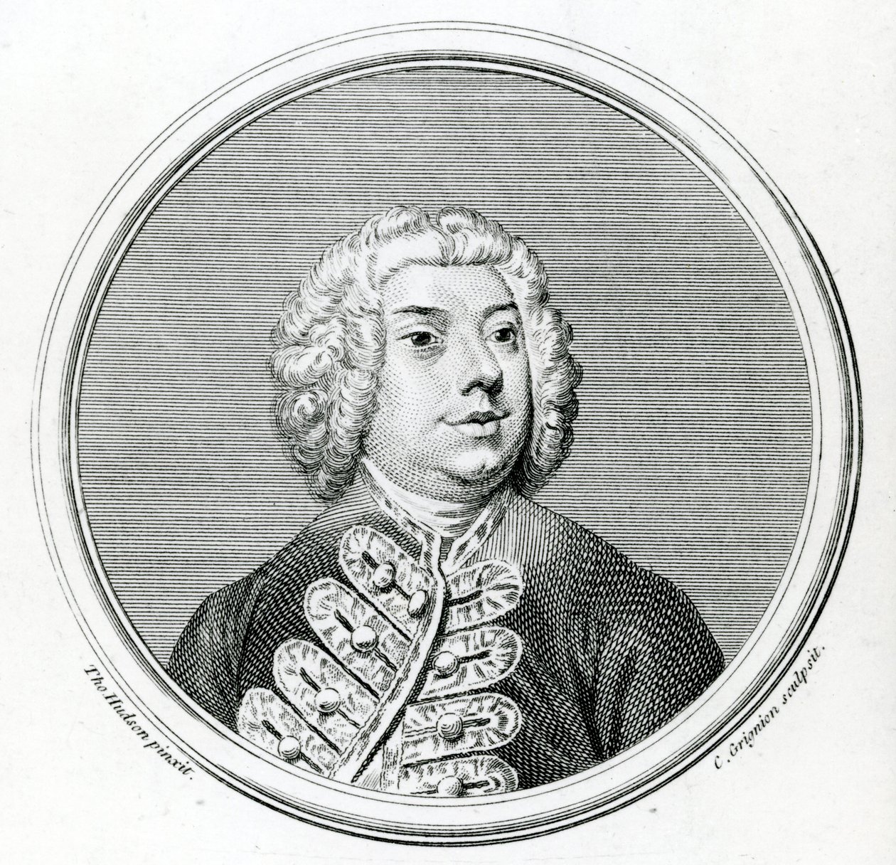 Francesco Bernardi Senesino (1686-1758) (mezzotinta) od Thomas Hudson