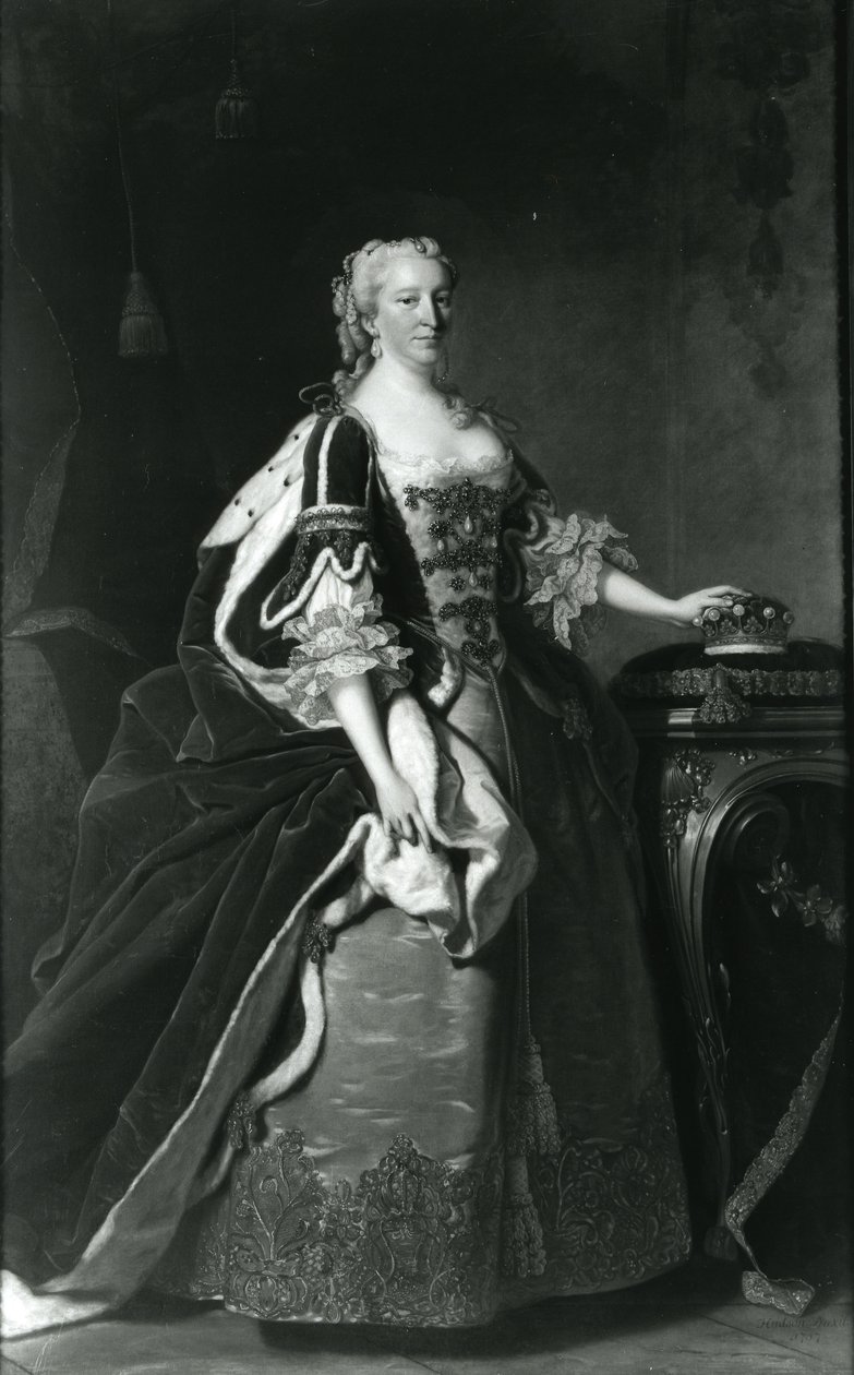 Portrét lady Elizabeth Percyové, hraběnky z Northumberlandu od Thomas Hudson