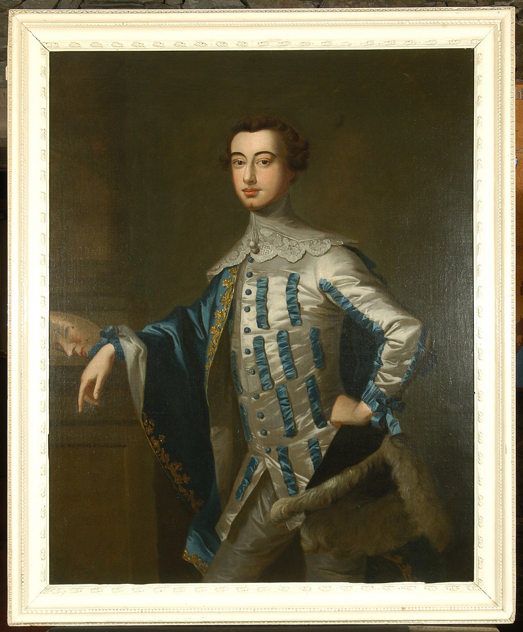 Portrét sira Jamese Lowthera, prvního hraběte Lonsdale, kolem roku 1755 od Thomas Hudson
