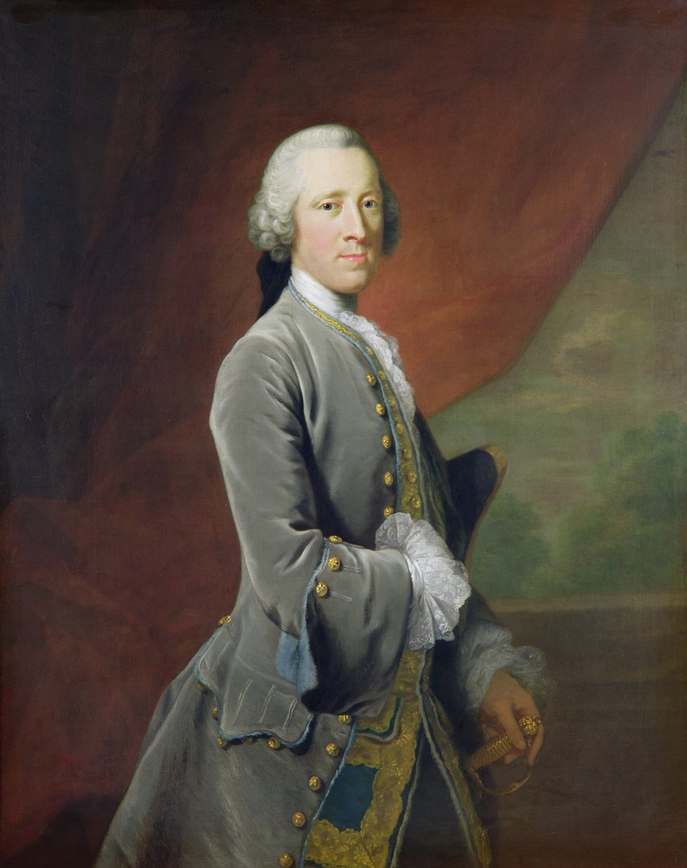 William Cavendish, 4. vévoda z Devonshire (olej na plátně) od Thomas Hudson