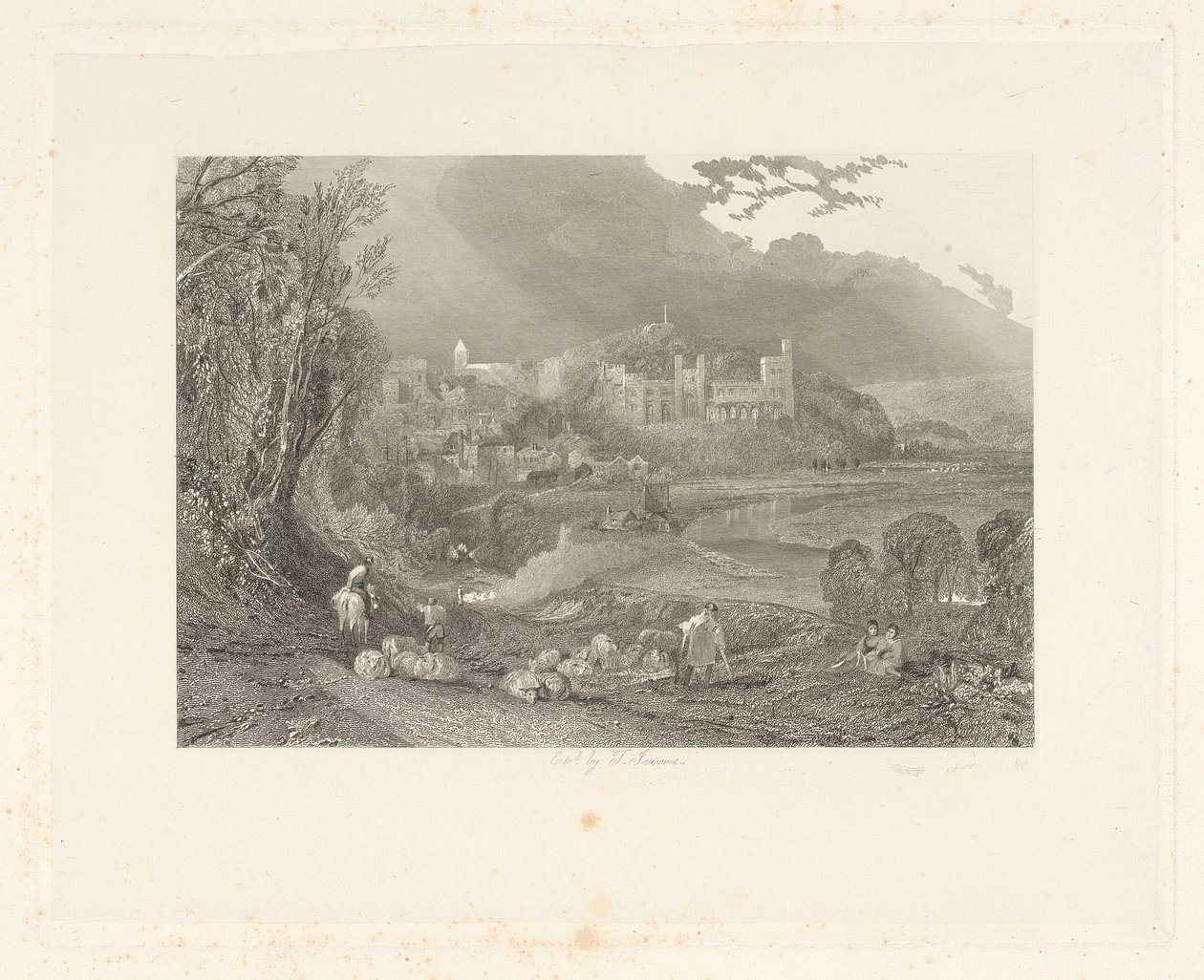 Hrad a město Arundel, Sussex od Thomas Jeavons