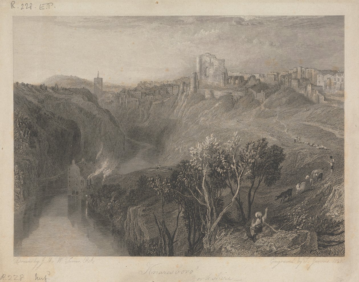 Knaresborough, Yorkshire od Thomas Jeavons