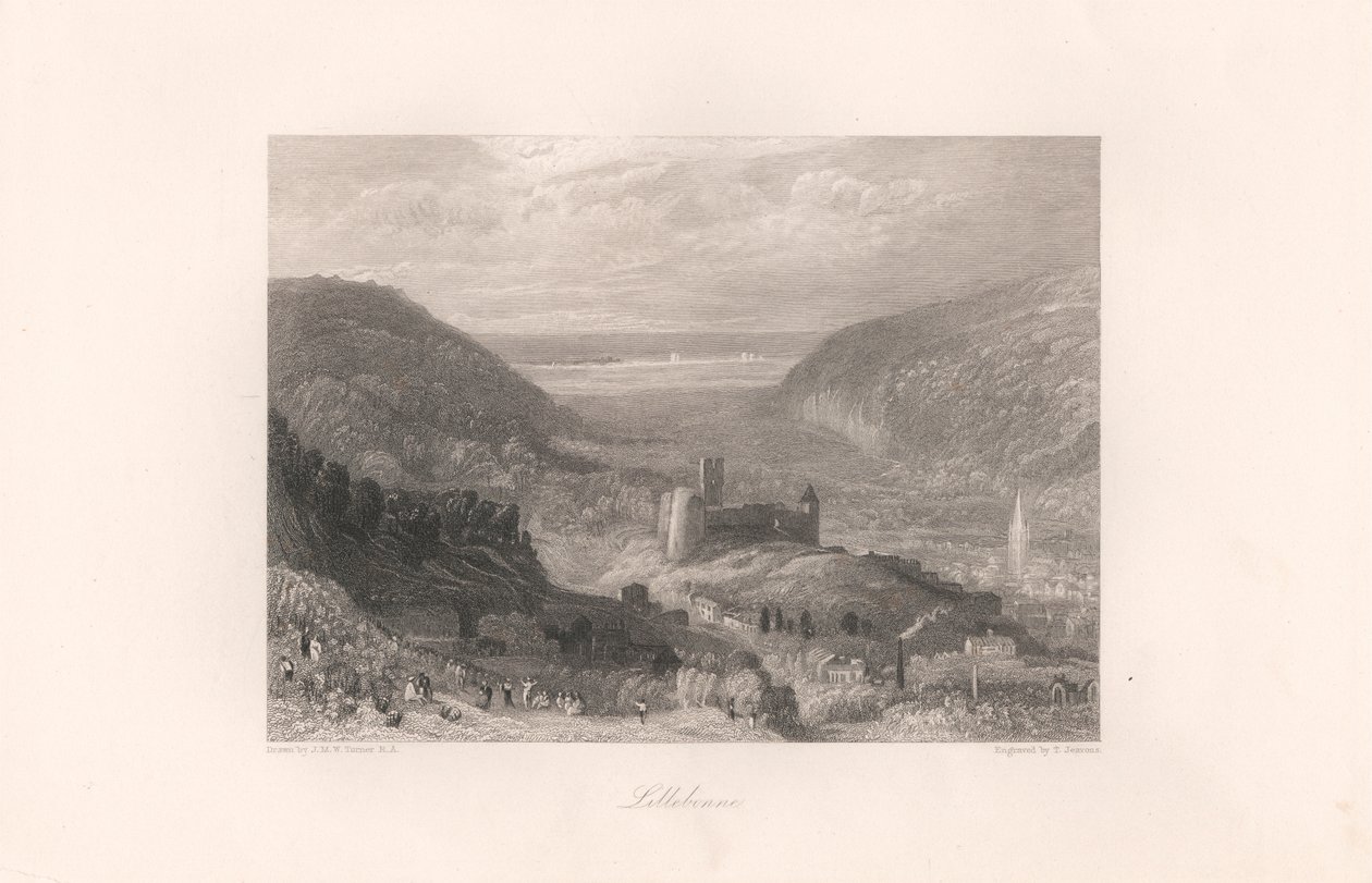 Lillebonne, zámek a věž od Thomas Jeavons