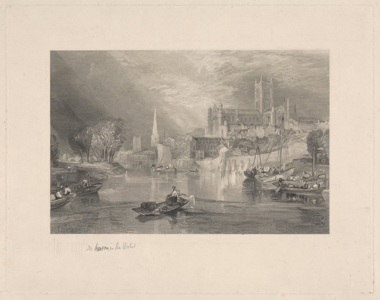 Worcester, Worcestershire od Thomas Jeavons