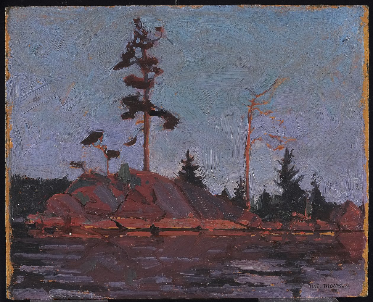 Algonquin Park, 1916 (olej na kompozitní dřevovláknité desce) od Tom Thomson