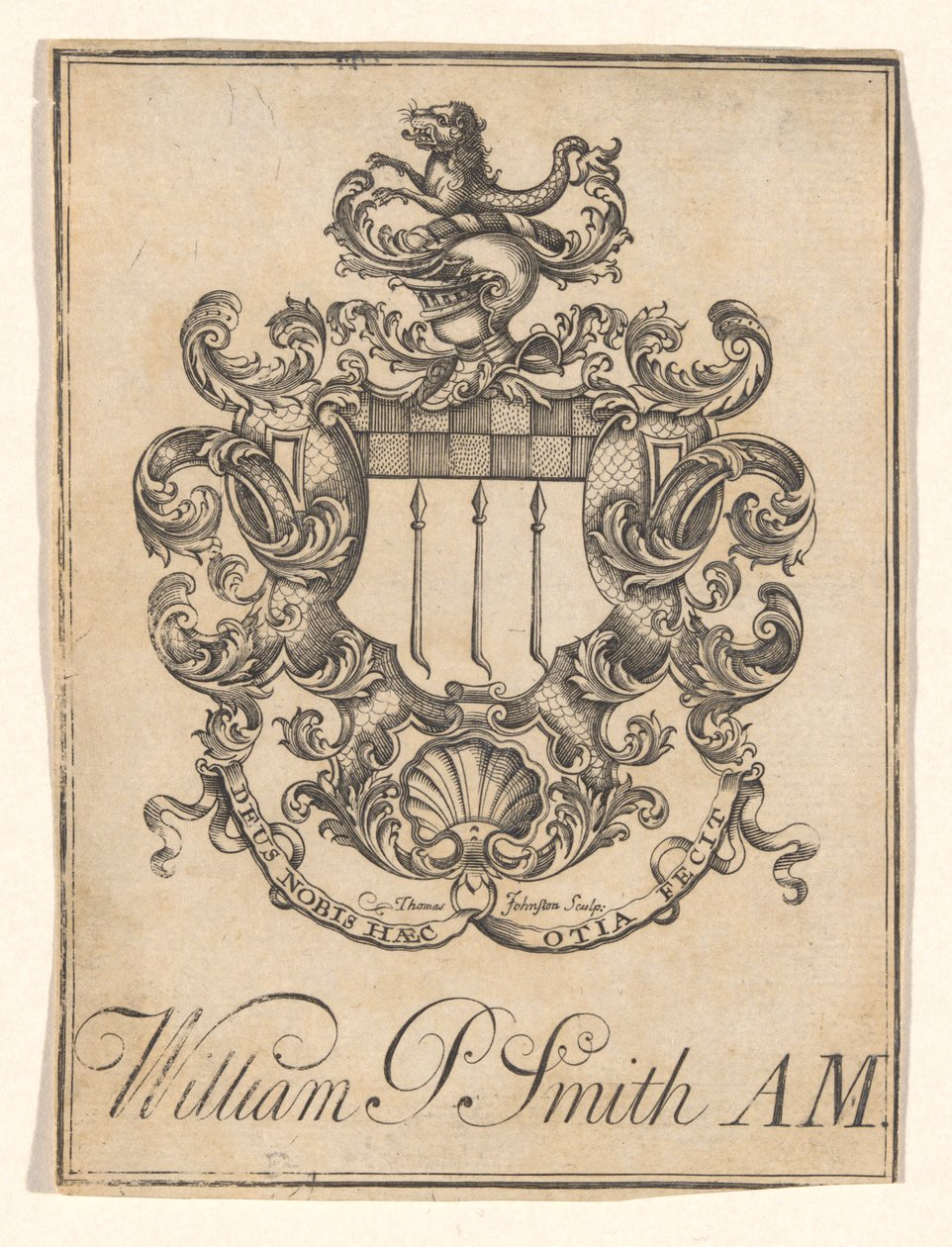 Knihovna Williama P. Smitha od Thomas Johnston