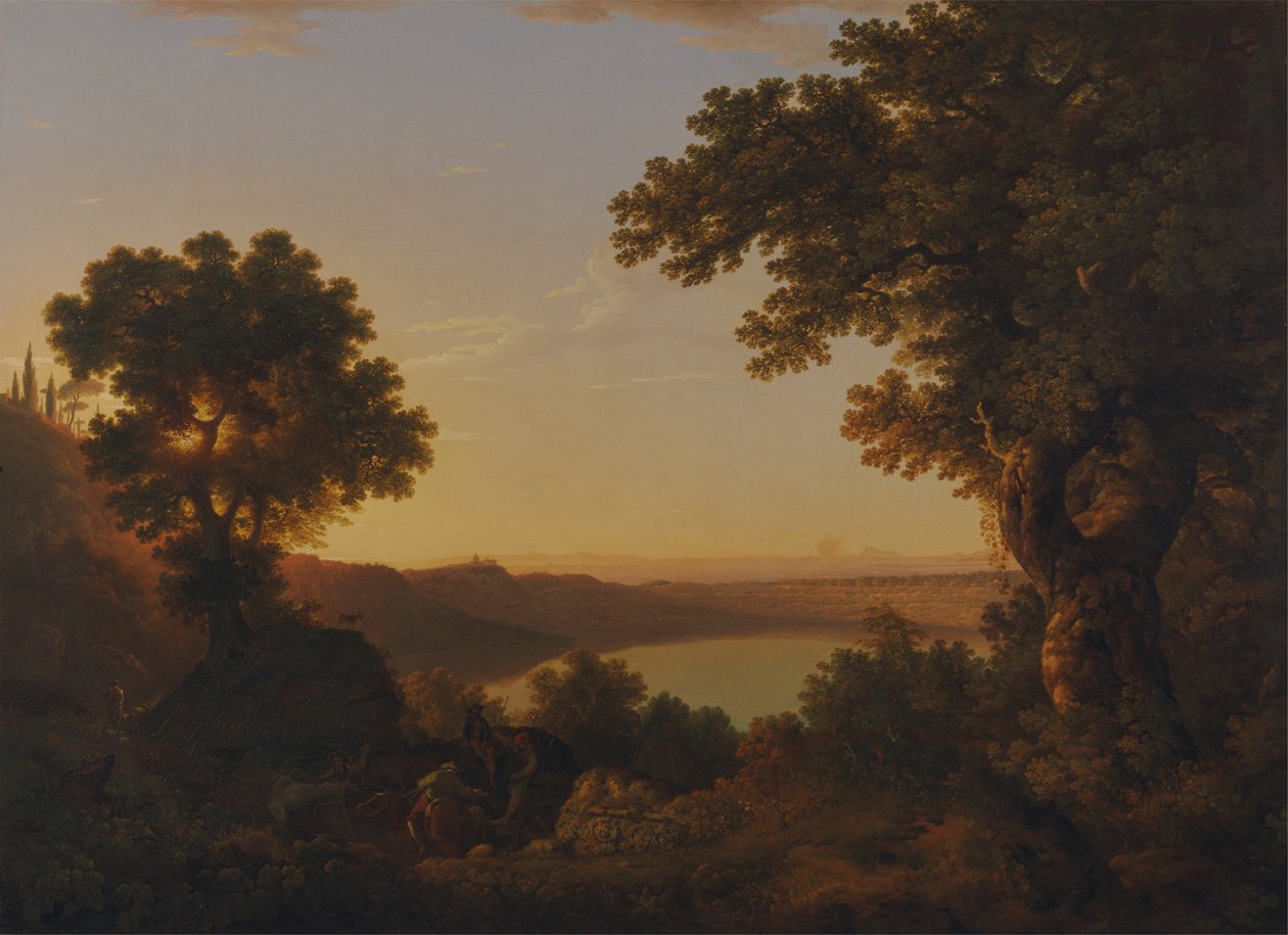 Jezero Albano od Thomas Jones
