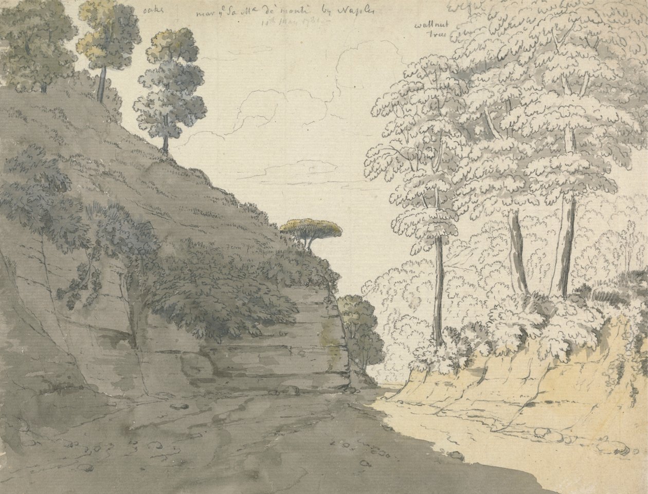 Cesta ze Santa Maria de Monte do Neapole od Thomas Jones