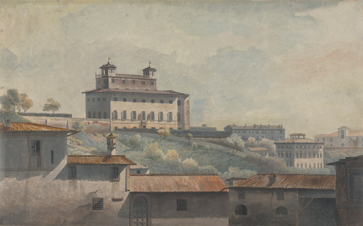 Villa Medici, Řím od Thomas Jones
