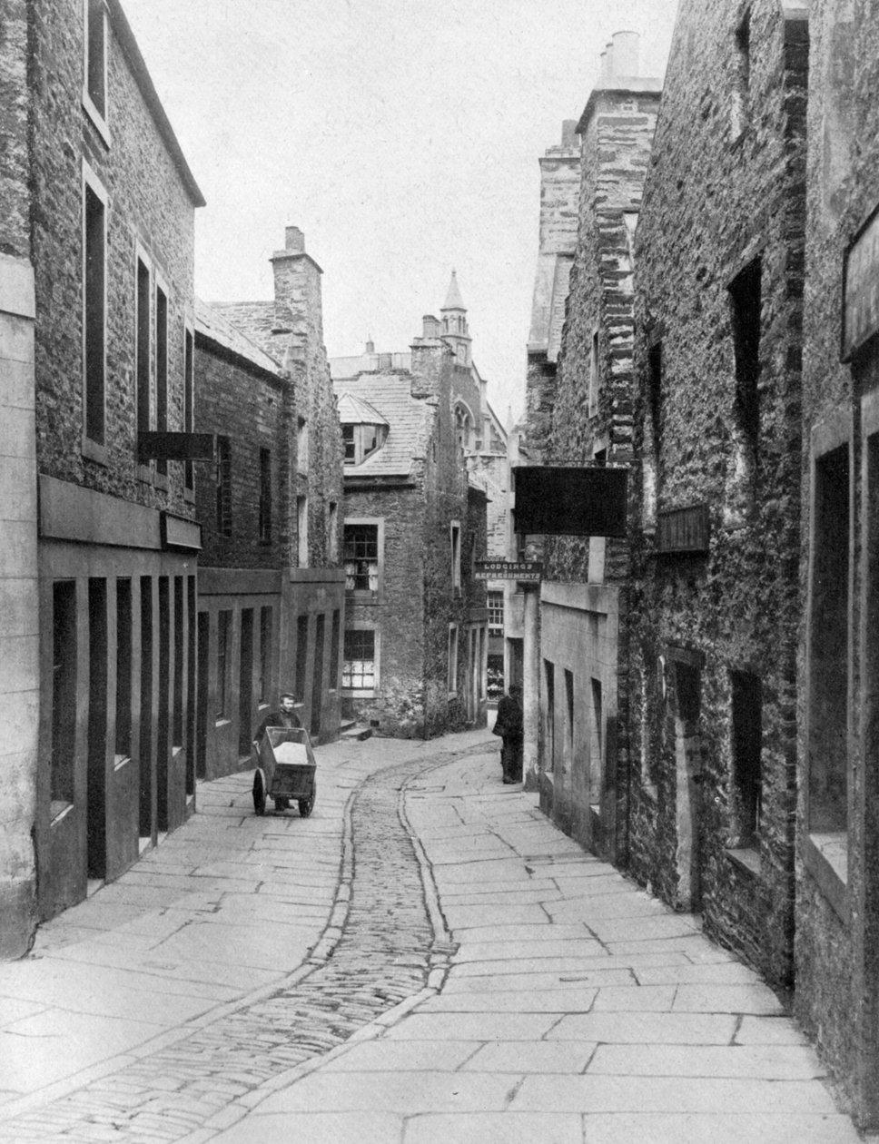 Ulice ve Stromness, Orkneje, Skotsko, 1924-1926 od Thomas Kent