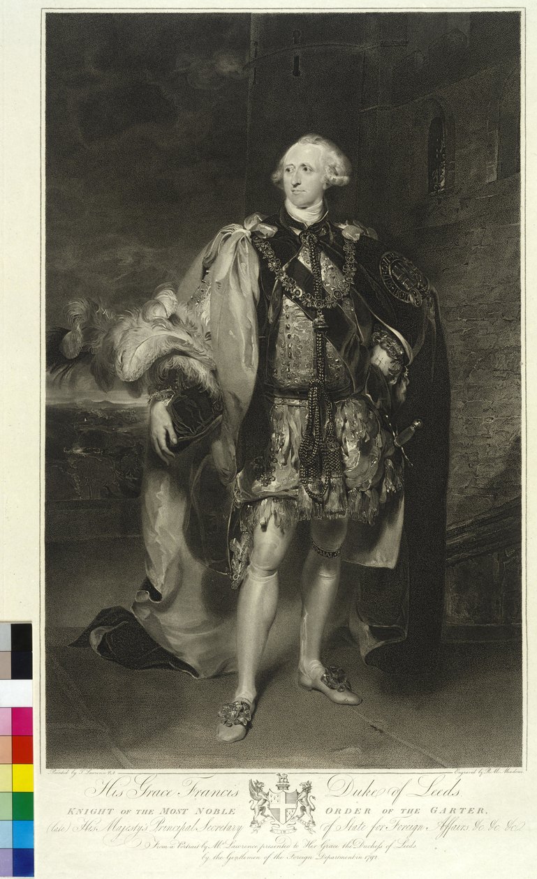 5. vévoda z Leedsu Osborne (rytina) od Thomas Lawrence