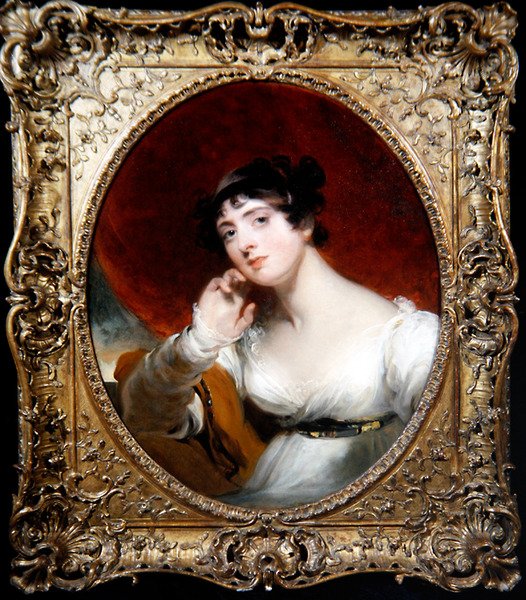 Portrét paní George Frederick Stratton (olej na plátně) od Thomas Lawrence