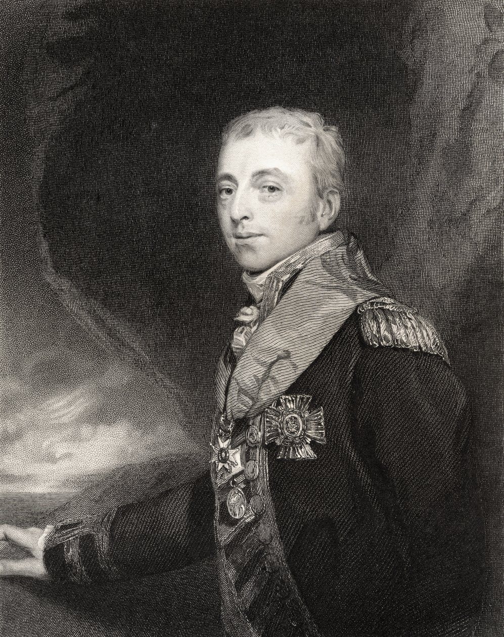 Alan Hyde Gardner, 2. baron Gardner, rytina H. Cooka, z knihy "National Portrait Gallery, volume IV", vydané kolem roku 1835. od Thomas Lawrence