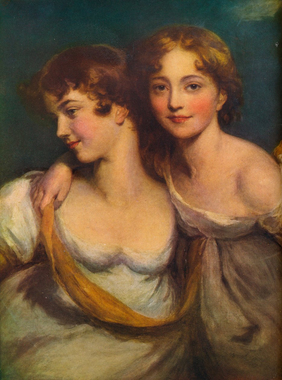 Fanny a Jane Hamondové, 19. století, 1917 od Thomas Lawrence
