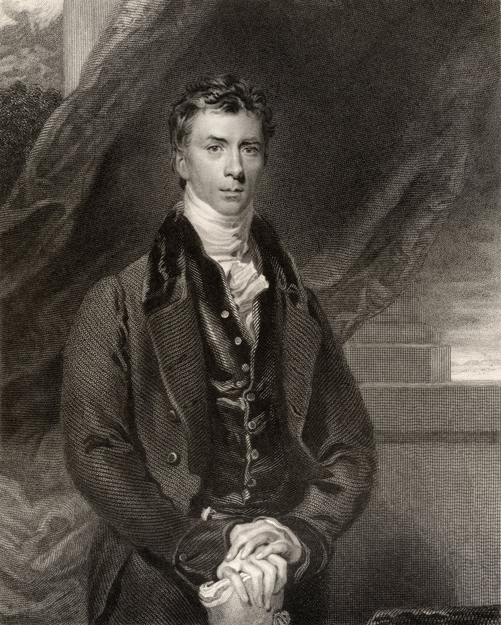 Henry Peter Brougham, 1. baron Brougham a Vaux, vyrytý H. Robinsonem, z 