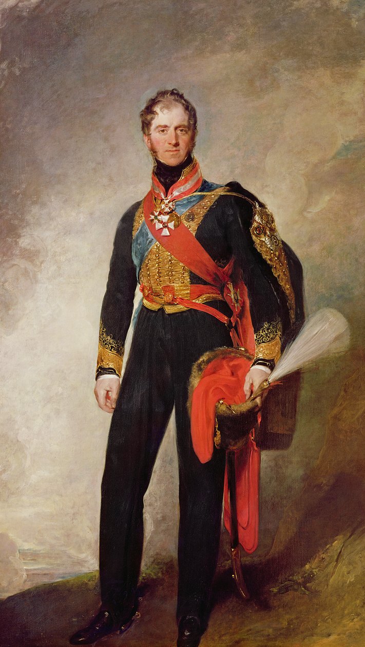 Henry William Paget, 1. markýz z Anglesey od Thomas Lawrence