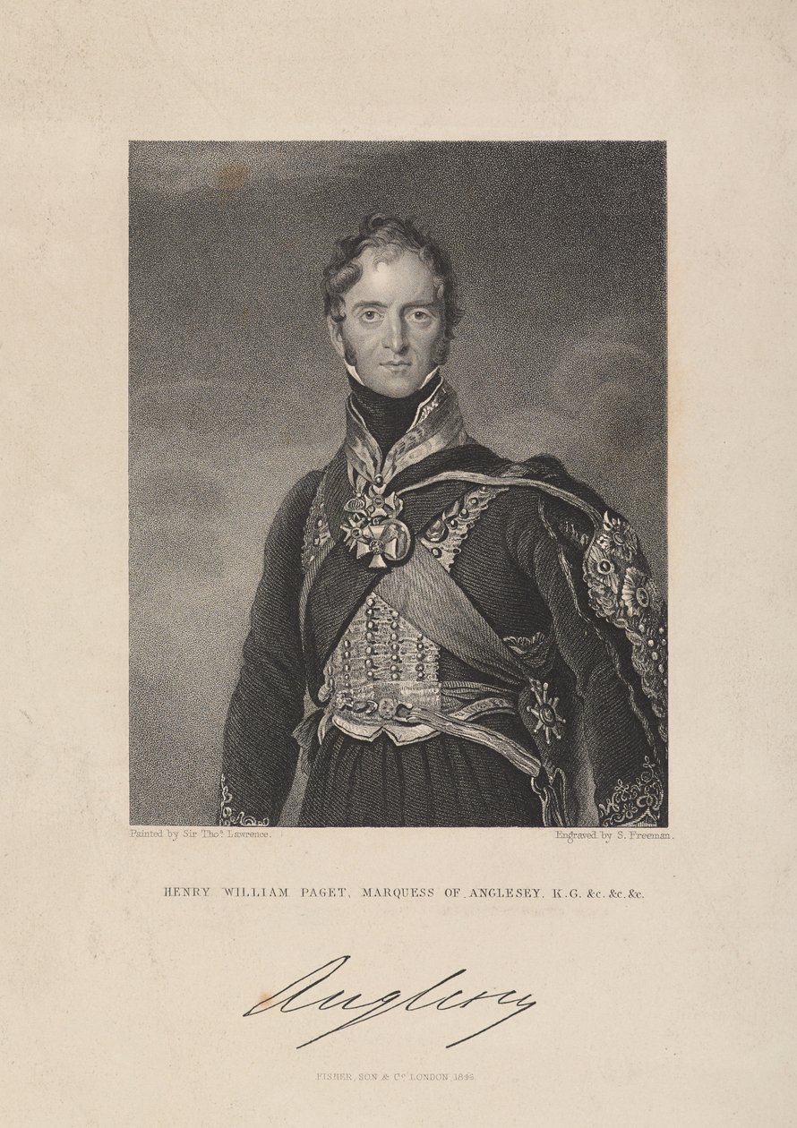 ?Henry William Paget, markýz z Anglesey K.G.?, 1846 od Thomas Lawrence