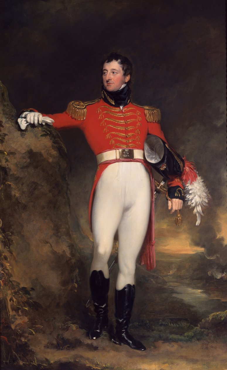 Generálporučík William, 1. hrabě z Craven, circa 1815 od Thomas Lawrence