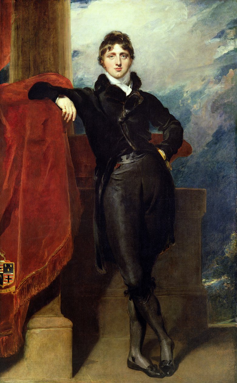 Lord Granville Leveson-Gower, pozdější 1. hrabě Granville, kolem 1804-6 (olej na plátně) od Thomas Lawrence