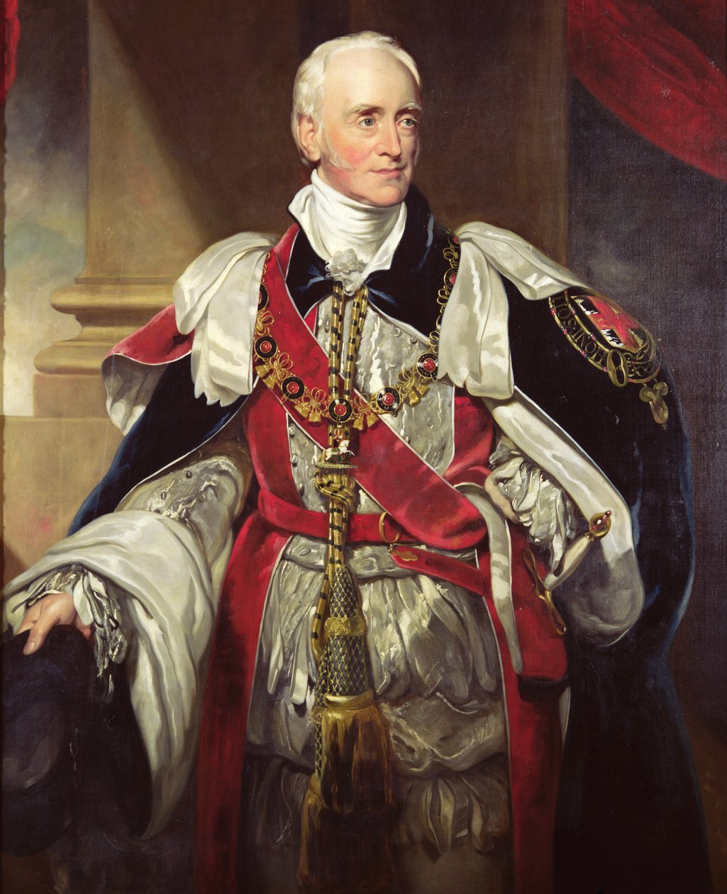 Philip Yorke (1757-1834), třetí hrabě z Hardwicke od Thomas Lawrence