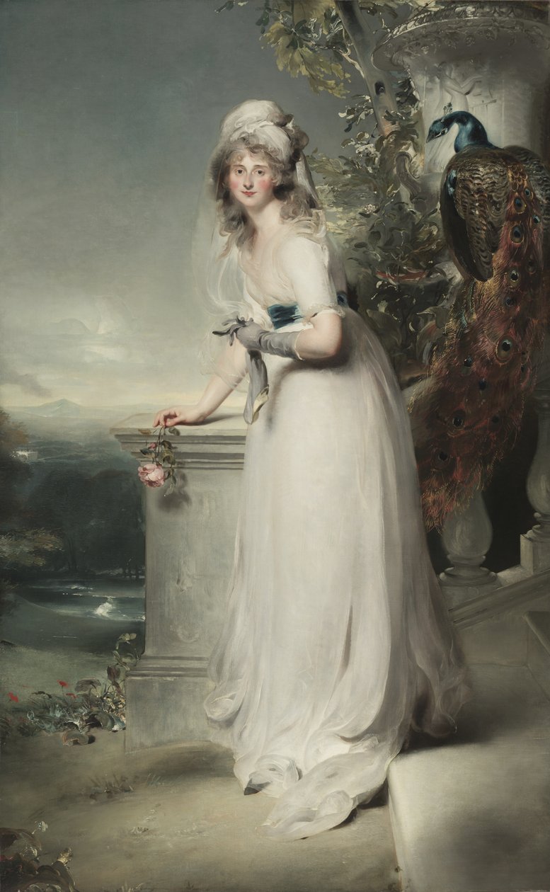 Portrét Catherine Grey, Lady Manners, 1794 od Thomas Lawrence