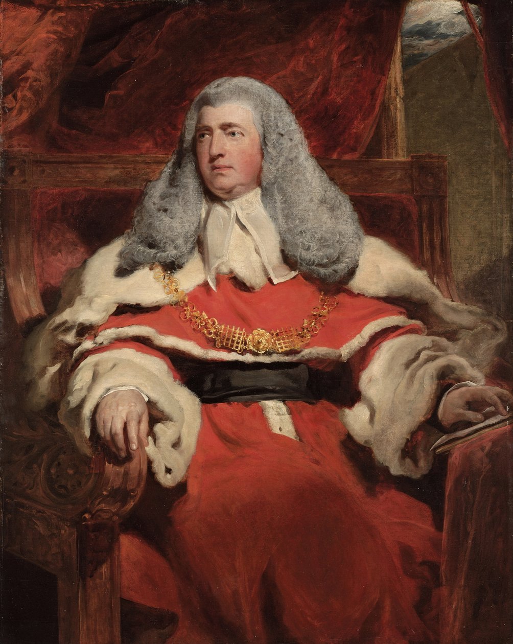 Portrét Edwarda Lawa, 1. barona Ellenborougha, M.P. od Thomas Lawrence