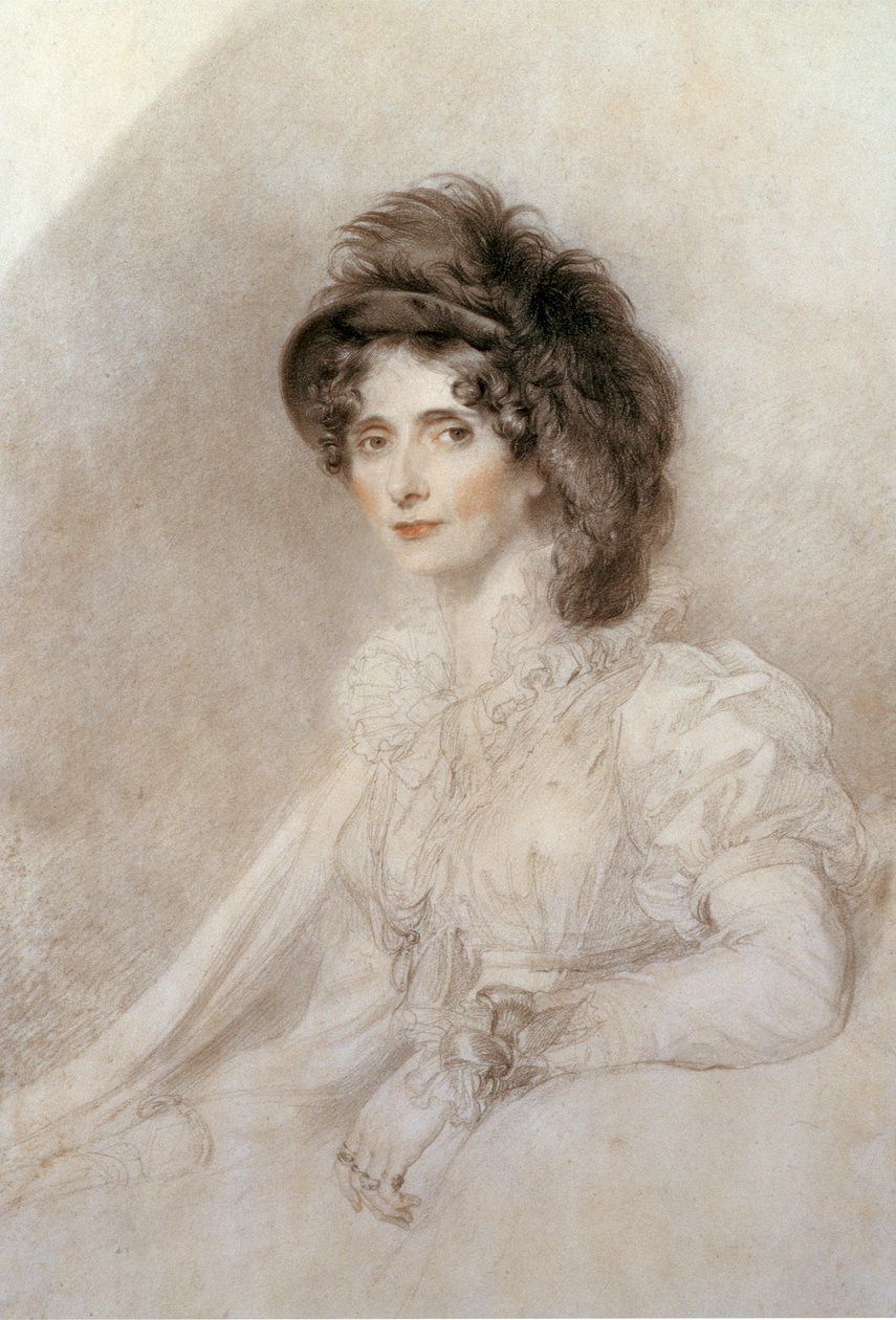Portrét Alžběty, vévodkyně z Devonshire, 1816 od Thomas Lawrence