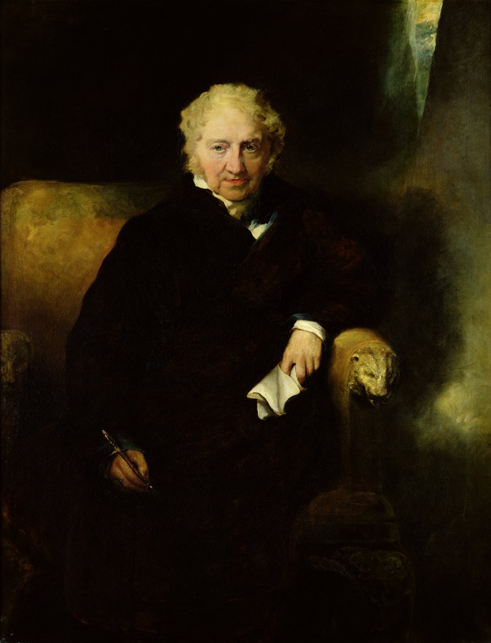 Portrét Henryho Fuseliho (Johann Heinrich Fussli) (1741-1825) od Thomas Lawrence
