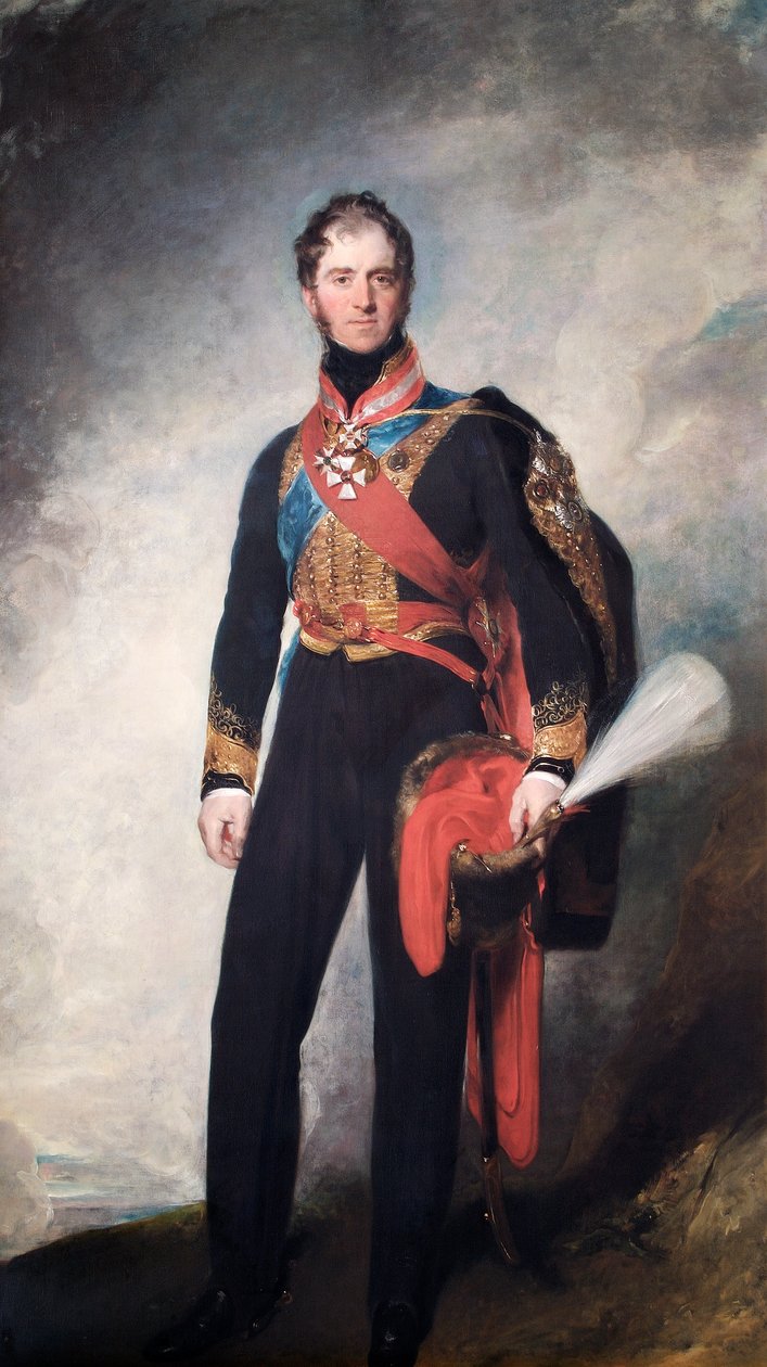 Portrét Henryho Williama Pageta, 1. markýze z Anglesey, britského vojáka, 1818. od Thomas Lawrence